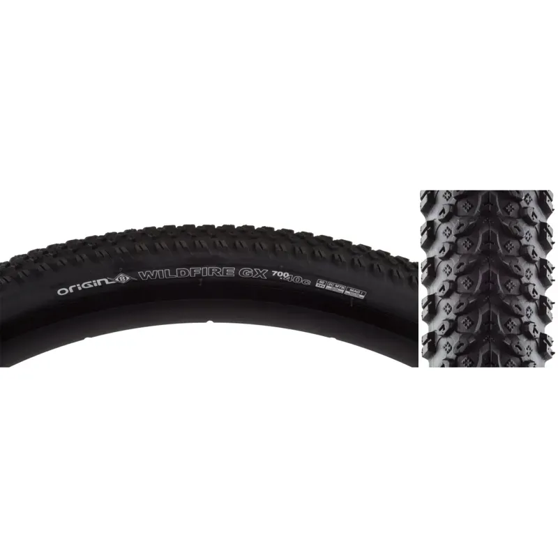 Origin8 Wildfire GX 700x40c Folding Gravel Bicycle Tire with Puncture Protection