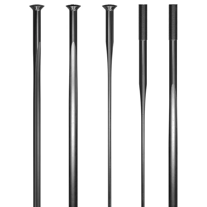 DT Swiss Aerolite 2.0mm Bladed 274mm Straight Pull Spoke in Black