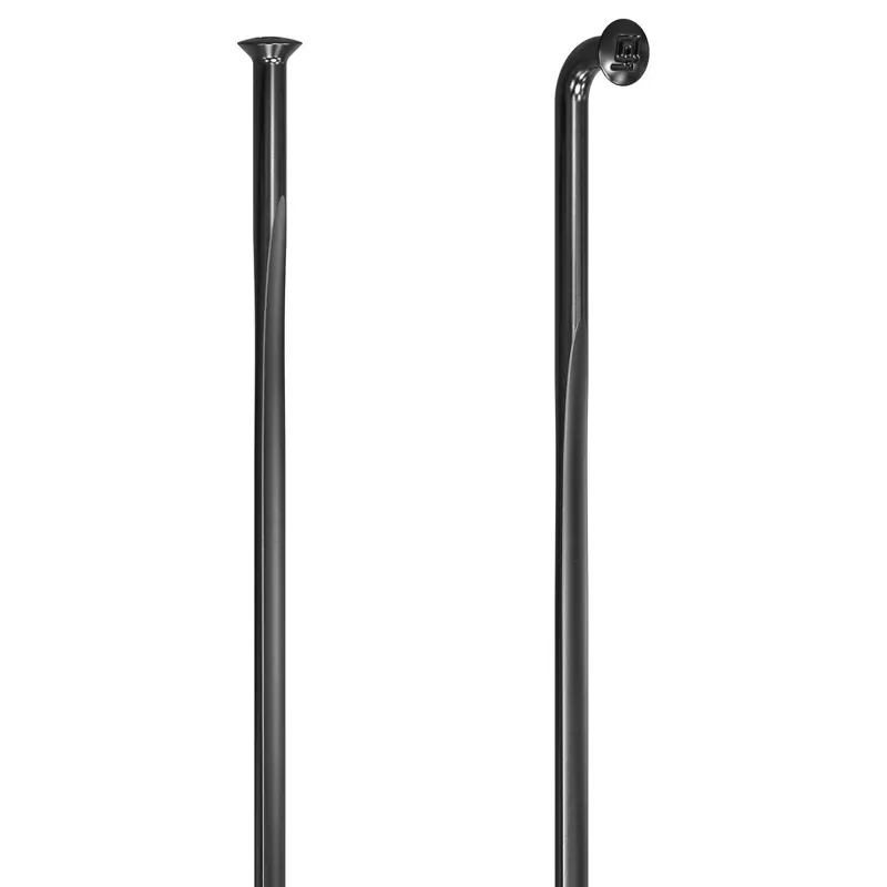 DT Swiss Aerolite 2.0mm Bladed 274mm Straight Pull Spoke in Black-1