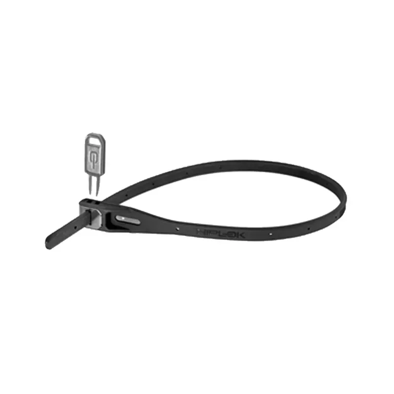 Hiplok Z-Lok 40cm Single Armored Reusable Tie in Black