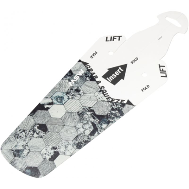 MSW Splashpad Rear Fender in Geometric