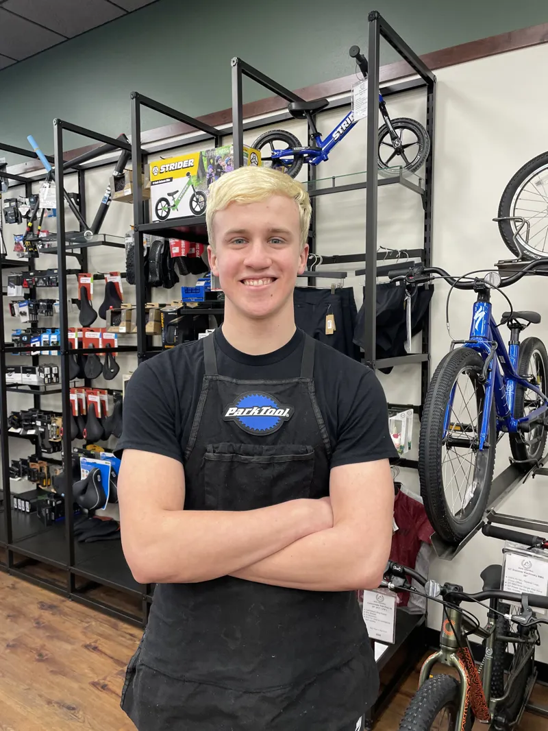Seth, Service Technician at Bike Central