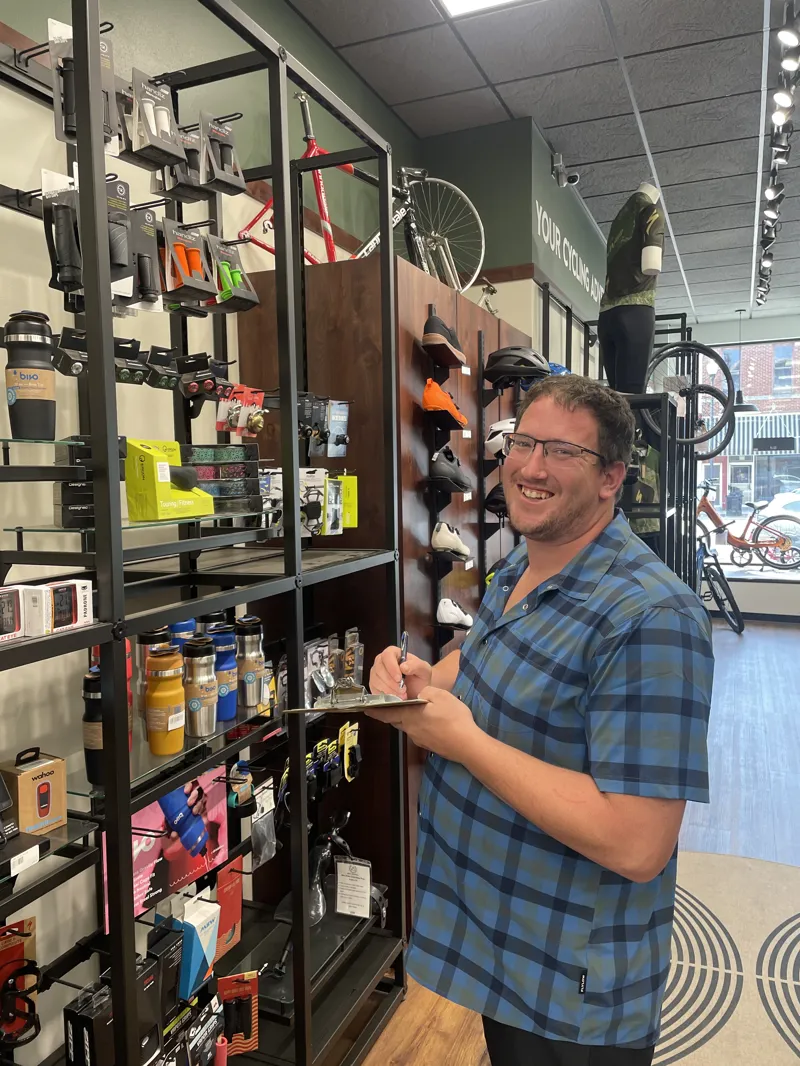 Shawn, Cory's Right Hand Man at Bike Central