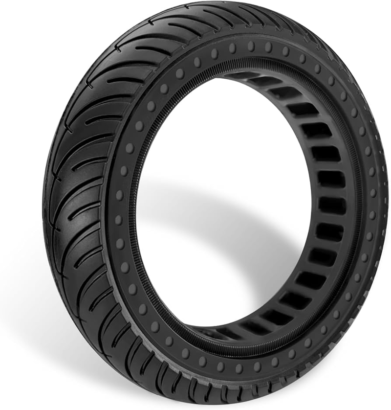 8.5-inch Solid Rubber Scooter Tire 50/75-6.1 Black