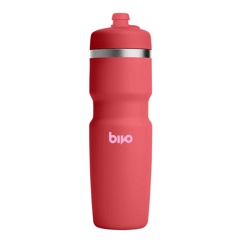 Bivo Trio 21oz Insulated Stainless Steel Water Bottle Candy Pink