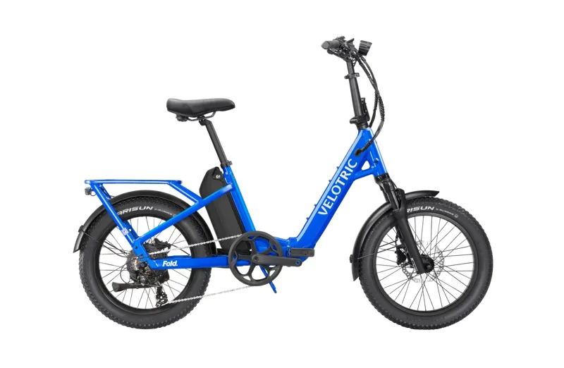 Velotric Fold 1 Plus Folding Electric Bike Electric Blue
