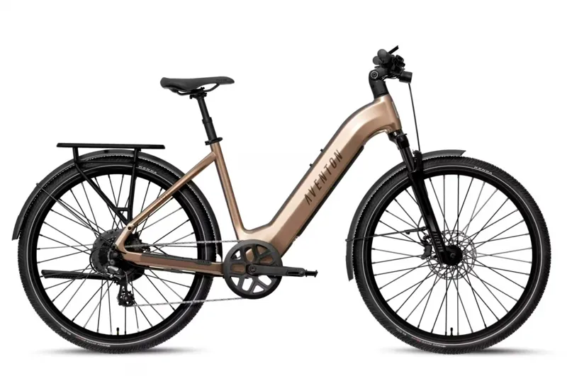 Aventon Level 4 REC Step-Through Electric Bike - Sandstone-1