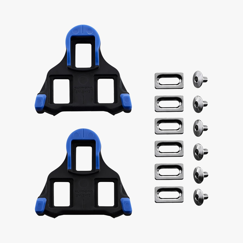 Shimano SM-SH12 SPD-SL Cleat Set 2-Degree Float Blue