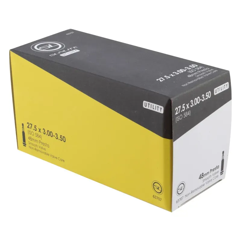 Sunlite Utili-T Standard Presta Valve Tubes 27.5x3-3.50 78mm